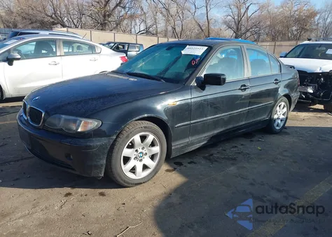 2003 BMW 325Xi z USA, uszkodzony, nr VIN WBAEU33453PH88344